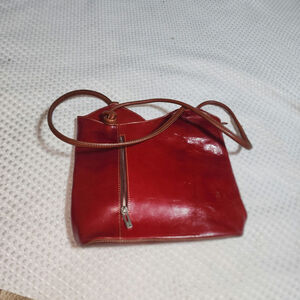 BORGO DEGLI EUC PELLE LEATHER LARGE SHOULDER BAG